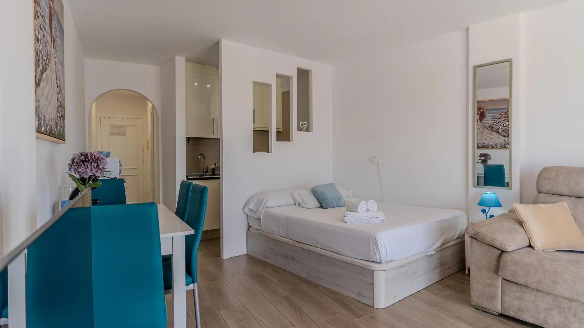 Malibu Park Studio With Ocean Views & Heated Pool Costa Adeje  Apartment